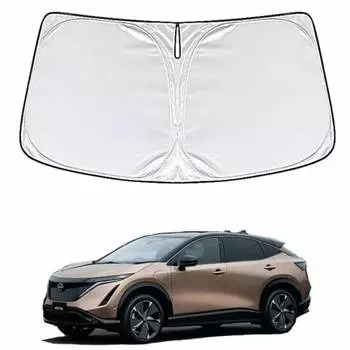 WAIROGA Front sunshade for Nissan Aria FE0, Nissan Aria FE0, car sunshade, blackout front shade, windshield sunshade, five-layer structure, vehicle sp