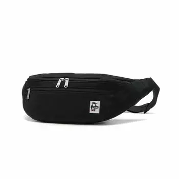 Waist Bag Fanny Pack Sweat Black [Chums] Men s