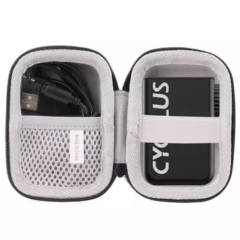 WAIYUJP storage case compatible with CYCPLUS and AIRBANK POCKET bicycle Protective carrying case CUBE, PumPush, ROCKBROS, pumps. (case only).