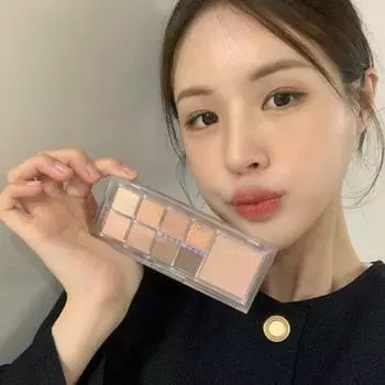 WAKEMAKE Mix Blurring Палетка для век #02 Butter Caramel