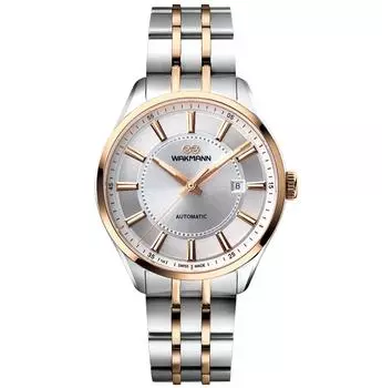 WAKMANN наручные механические швейцарские мужские часы WM0601.775.81