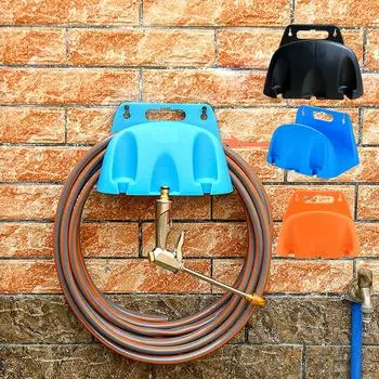 Wall Mount Hose Bracket Garden Hose er Pipe Reel Water Hose Holder Support Storage Bracket for Hoseer Wall Mounted Place Holder 1 &25ft красный