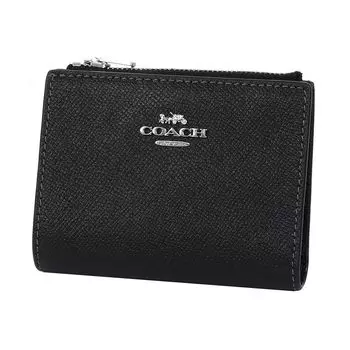 Wallet Bifold Wallet CR983 SVBK Mini Wallet Outlet Wallet [Coach] Women s [Item]