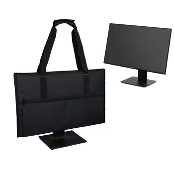Wallfire Monitor Carrying Case Monitor Cover Protective Monitor Carrying Case Inch Monitor Adjustable Computer Carrying Bag with Multiple Pockets for чёрный