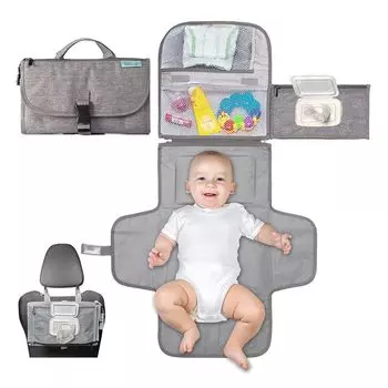 Wallfire Пеленальный столик для младенцев Baby Baby Пеленальный столик Going Защитная подушка Подарочный лист, принадлежности, брезент, коврик, коврик, хранение, переноска, портативный, выход,