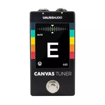 WALRUS AUDIO Canvas тюнер Гитарный тюнер Басовый тюнер WAL-CANV/TU чёрный