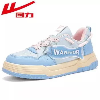 Warrior Обувь для девочек-подростков с нескользящей подошвой и износостойкими резинками 35 синий