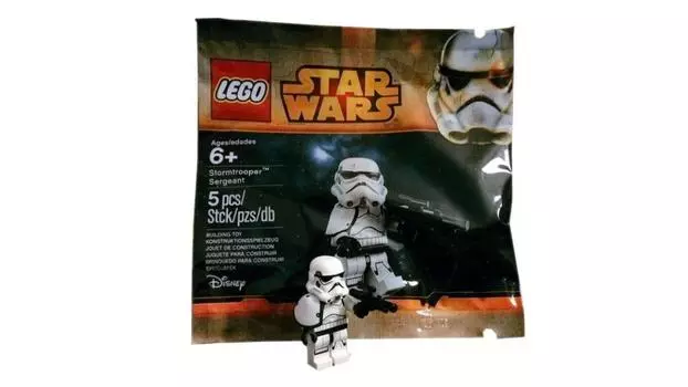 Wars Stormtrooper Sergeant Minifigure Bagged 5002938 [Star Wars]Star LEGO, , [Предмет]