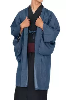 Washable Single Clothes Plain Denim Denim Jacket Single Item [KYOETSU] Men s (M, Indigo)