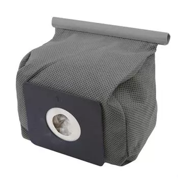 Washable Universal Vacuum Cleaner Cloth Dust Bag For Philips For LG For Haier For Samsung Vacuum Cleaner Bag Reusable 13x15x12cm темно-серого