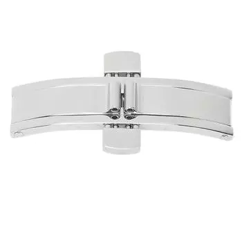 Watch Clasp Push Button Replacement Stainless Steel Accessory Watch Deployment Clasp 6mm 0.91in 0.91in