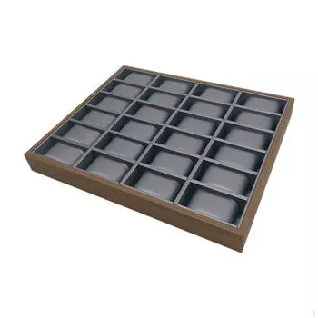 Watch Display Box Storage Case Rectangle Practical Jewelry Tray Container for