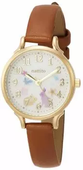 Watch Fieldwork Analog Syrup Leather Belt Brown [Fieldwork] GY006-3 Women s