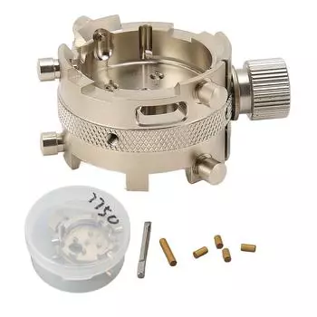 Watch Movement Base Multifunctional Stainless Steel Rugged Stable Watch Movement Holder for 7750