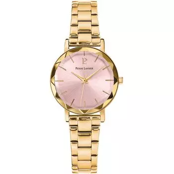 Watch Multiple Metal Belt Gold Imported [Pierre Lanier] Women s [Regular Product] (Pink)