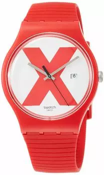 Watch New Gent RED SUOR400 [Swatch] XX-RATED (Double X-rated red)