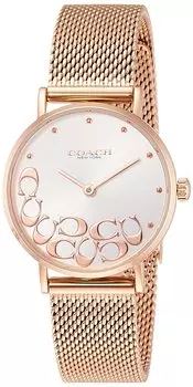 Часы PERRY 14503857 Gold [Coach] Женские [Товар] розового золота