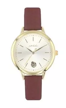 Watch Porte Bonheur Animal Icon Watch WIN Red [Follow] N00125S-1 Women s красный