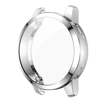 Watch Protective Cover Case Plating TPU Full-Cover Protector Frame Shell UK Transparent