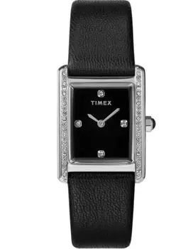 Watch Timex Hailey TW2W63800 Quartz 5 ATM Water Resistant Mineral Glass Black Dial Brass [TIMEX] Women s [Item]