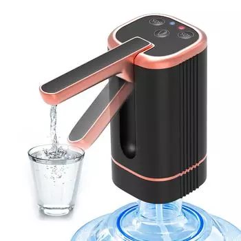 Water Dispenser Bottle Pump, Electric Water Pump for Universal 2-5 Gallon Bottle, Portable USB Charging Drinking Water Dispenser белый