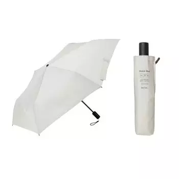 Складной зонт Waterfront Umbrella Rain Umbrella LESS IS MORE Series Shut Automatic Feather Gray 55 см Любой может аккуратно сложить его прямо сейчас с эффектом памяти формы