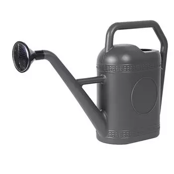 Watering Can 5L Large Long Spout Flower Watering Kettle with Sprinkler Head for Outdoor Indoor серый