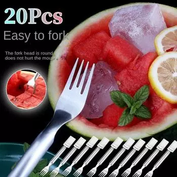 Watermelon Slicing Tool Household Use Melon Fork Dual-purpose Kitchen Watermelon Specific Fruit Slicer Manufacturer Wholesale