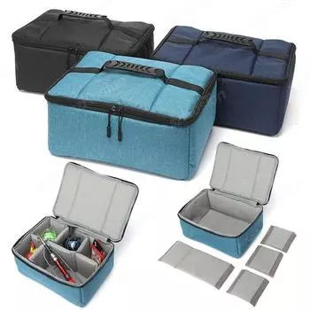 Waterproof DSLR Camera Inserts Bag Portable Inner Partition Padded Protector Bag Super Thick Drop-Proof Liner Inserts Handbag