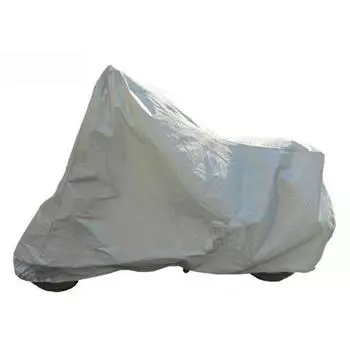 Waterproof Dust Proof Uv Sun Rain Snow Full Motorcycle Cover Scooter Bike Coat S-100*200CM,Gray