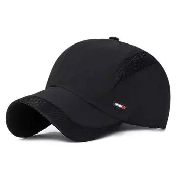 Waterproof Quick Dry Cotton Snapback Hats Sun Hat Mesh Baseball Cap