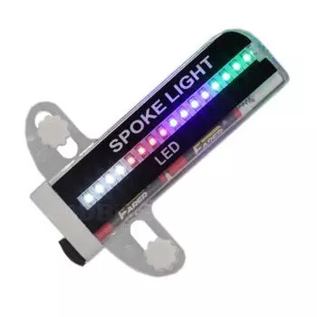 Waterproofs Bicycles Light 32 Pattern Bike Tire Light LED Bicycles Spoke Light Safety Warning Lamp for Night Cycling
