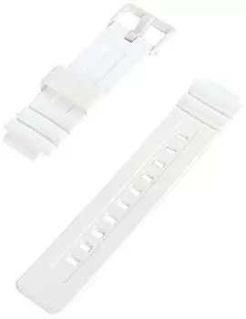 WAVE CEPTOR Genuine Replacement Band Belt Urethane White 10422688 [Casio]