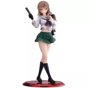 Wave Dream Tech Girls & Panzer Chiyo Shimada [Oarai Girls] 1/7 Scale PVC Painted Complete Figure Collectible