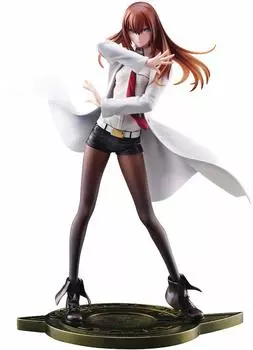 Wave Dream Tech Makise Kurisu в белом халате, масштабная фигурка из окрашенного ПВХ, готовое изделие DT158 STEINS;ВОРОТА 1/7