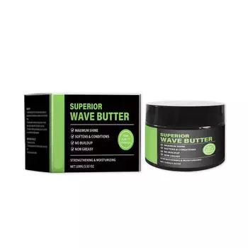 Wave Grease For Men MaximumShine Нежирный, смягчает и ухаживает, не оставляет налета на волосах, крем для завивки волос с маслом ши и мандарина One Size