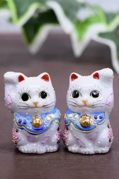 Waza no Kura Украшение Кутани Изделия Чиби Счастливый Кот Открытие Празднование Подарок На День Рождения Парный Подарок Сакура-чан