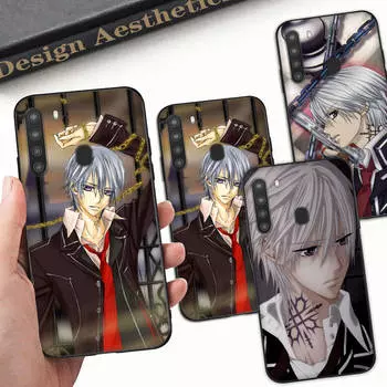 WD35 Vampire KnightBlack Sofe Case for Xiaomi Poco X6 X4 M5 M6 F5 F6 C65 C55 C50 C51 C40 Pro Redmi 14C A3X 13C 12C 11T 10A 9C Note 7 6 8A Plus Redmi 10 Pro 4G кожа буйвола