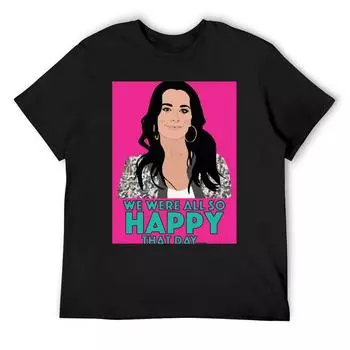 We Were All So Happy That Day T-Shirt S белый