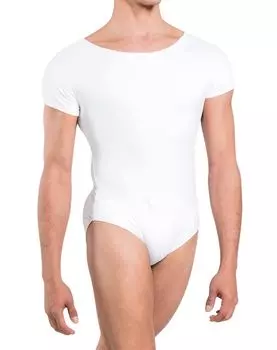 Wear Moi Ballet Купальник с коротким рукавом, цельный, из микрофибры, белый IGORLWHI для мужчин [IGOR] (Размер L) [Подлинный продукт]