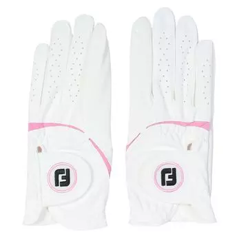 Weather Soft For Both Hands 18cm [Footjoy] White/Pink Women s FGWF3PRWP-18