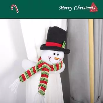 Weihnachtsvorhang-Schnalle, Vorhang-Raffhalter, Weihnachtsvorhangschnalle,