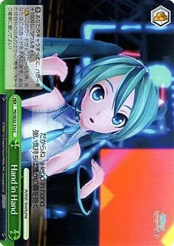 Weiss Schwarz Рука об руку Common Miku X PD/SE32-31a-C [Hatsune -Project DIVA- HD]