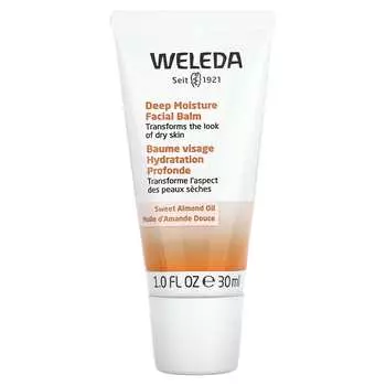 Weleda, Глубоко увлажняющий бальзам для лица, экстракт масла сладкого миндаля, 1 жидкая унция (30 мл)