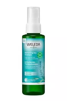 WELEDA Rosemary Dry Shampoo 115 мл Шампунь Освежающий Уход за кожей головы Липкость Заложенность Охлаждение Чистый Травяной Аромат Натуральные ингредиенты Органический
