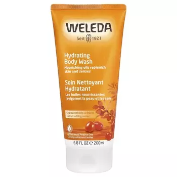 Weleda, Увлажняющий гель для душа, экстракт облепихи, 6,8 жидких унций (200 мл)