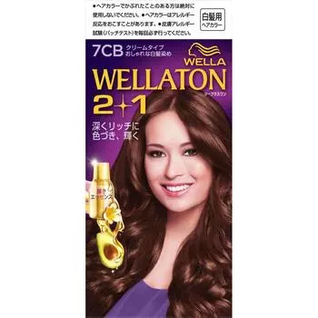 Wella TOne Wella Ag Wella TOne 2 Plus One Cream 7cb Яркий натуральный коричневый 60 г+60 мл
