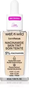 Wet n Wild Bare Focus Niacinamide Skin Tint Lightweight Hydrating Foundation TU прозрачный