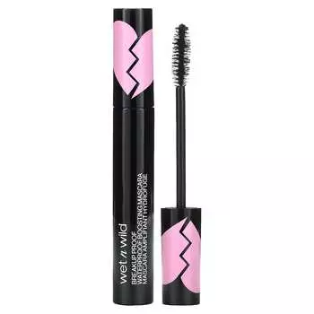 wet n wild, Break Up Proof, водостойкая тушь для ресниц, 1115503 Ultra Black, 8 мл (0,27 жидких унций)
