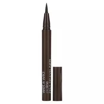 wet n wild, подводка для глаз ProLine с фетровым наконечником, темно-коричневая, 0,017 унции (0,5 г)